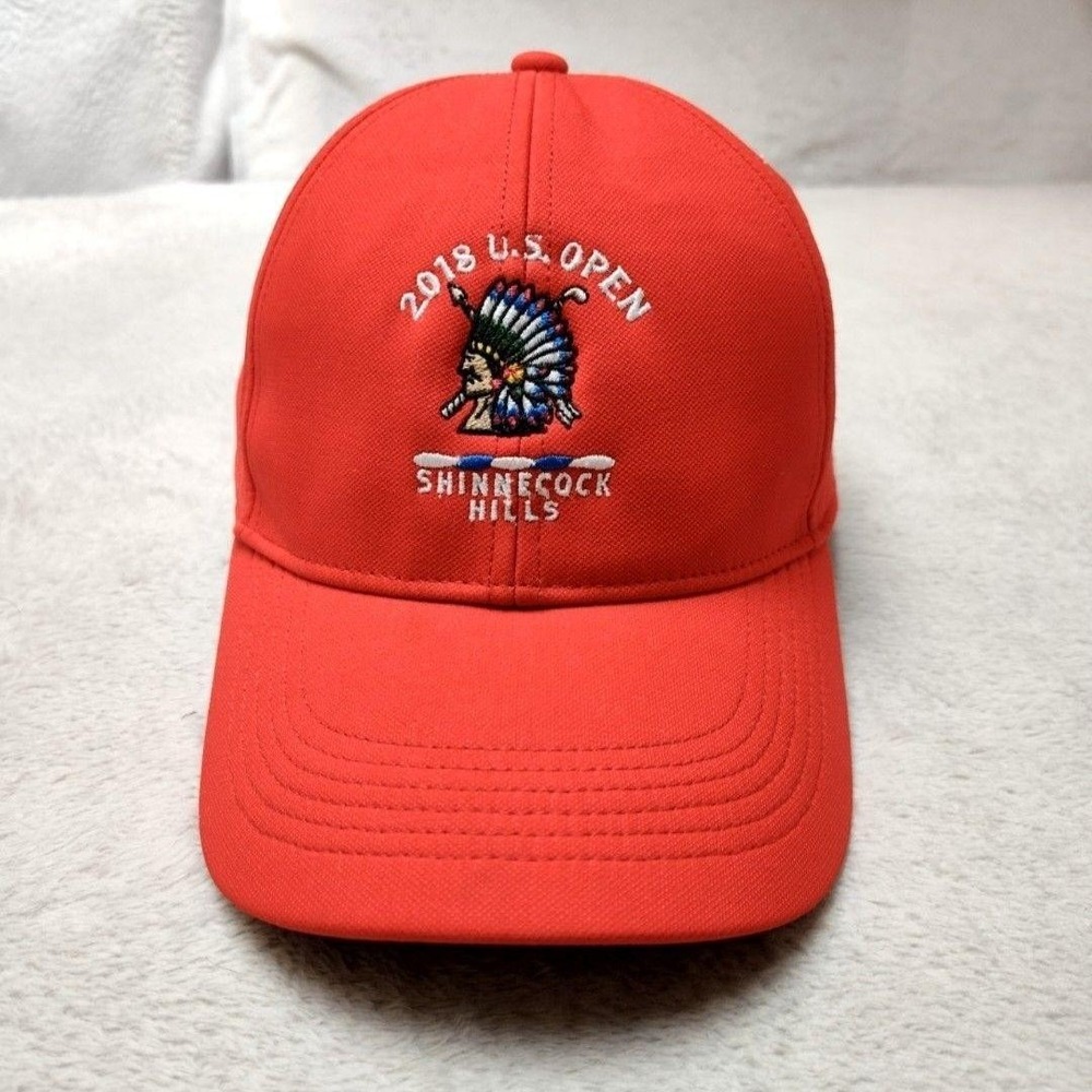 Nike Shinnecock Hills Golf Hat Cap Strap Back Mens Red Legacy91 2018‎ US Open